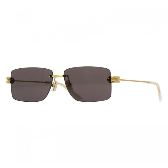 NEW BOTTEGA VENETA SQUARE GRAY SUNGLASSES BOTTEGA VENETA BV1126S 002 main image 5